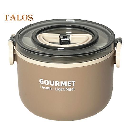 1 Set Lunch Container Leak-proof Buckle Rice Loading Without Flavor Mixing Convenient Single Layer Lunch Bento Box School Accessory