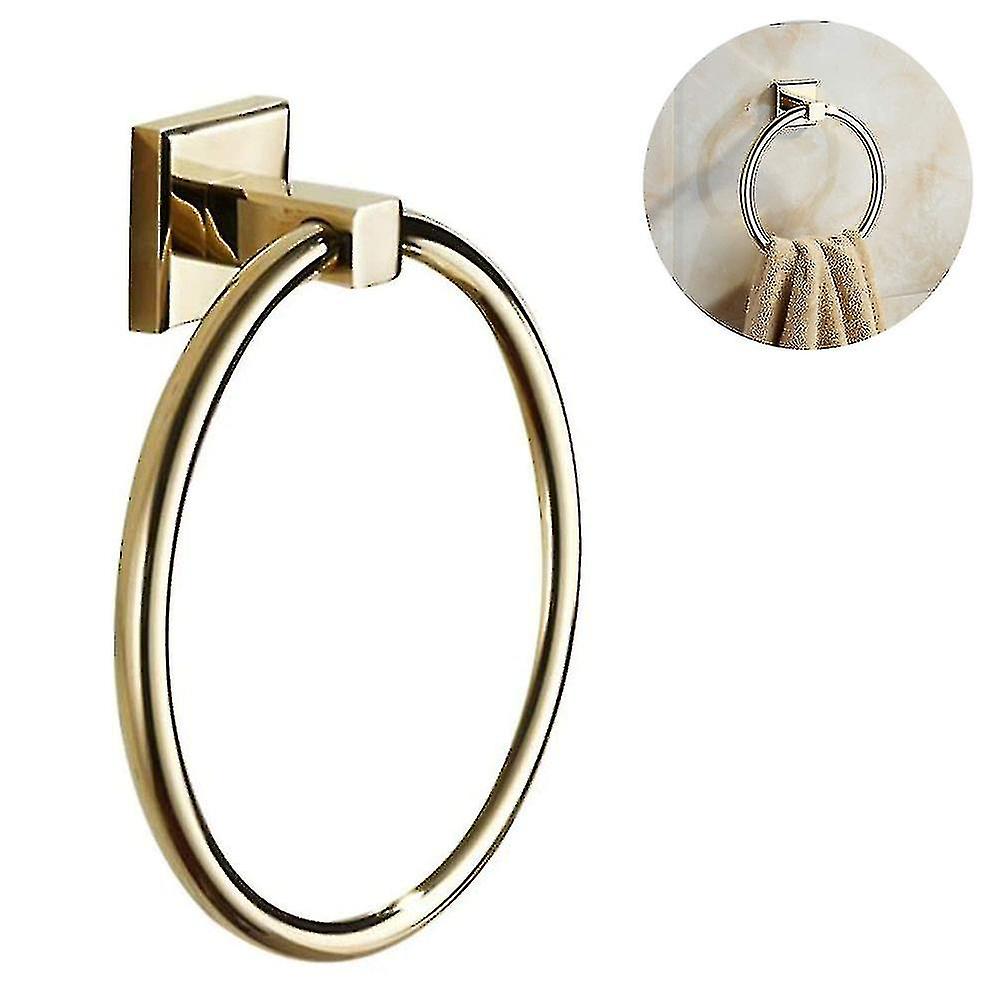 Towel Ring For Bathroom 1 Pack-round Bottom-drawing