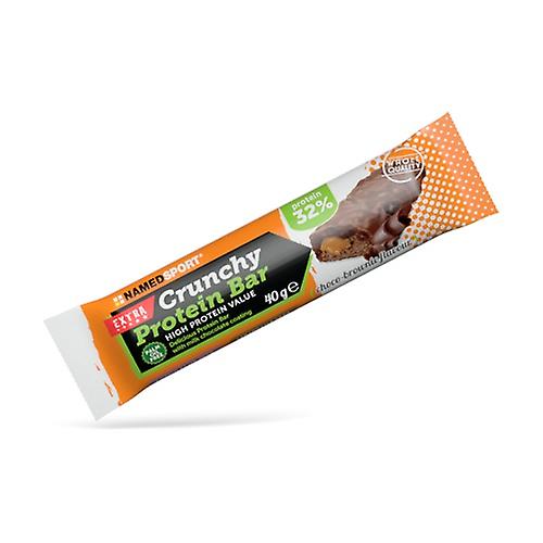 Crunchy proteinbar choco-brownie 1 bar of 40g (Chocolate - Brownie)