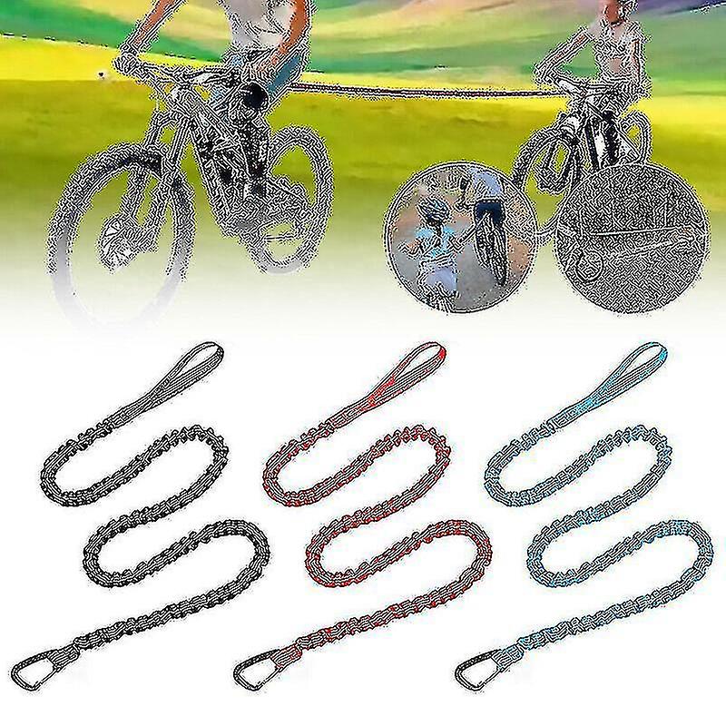 Kinderfiets sleepkabel Elastische fiets sleepband Fiets sleepkabel