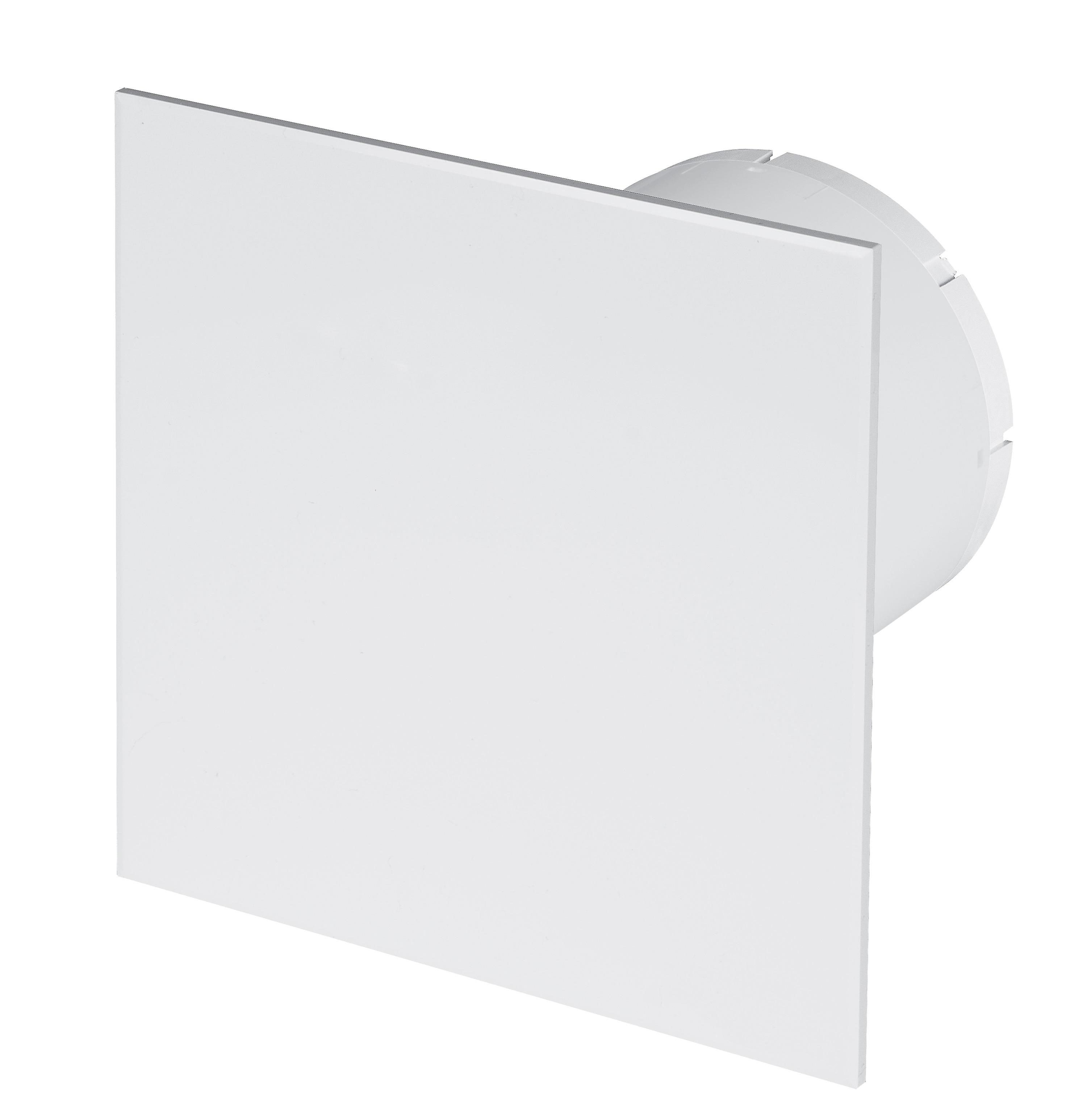 Small room fan system Turbo Trax White 100 CTR