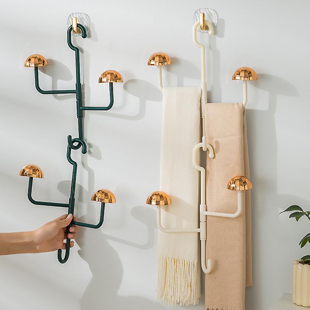 Hat Hanging Rack Hats Clothes Tie Interlinkable Holder for Home Dorm Office