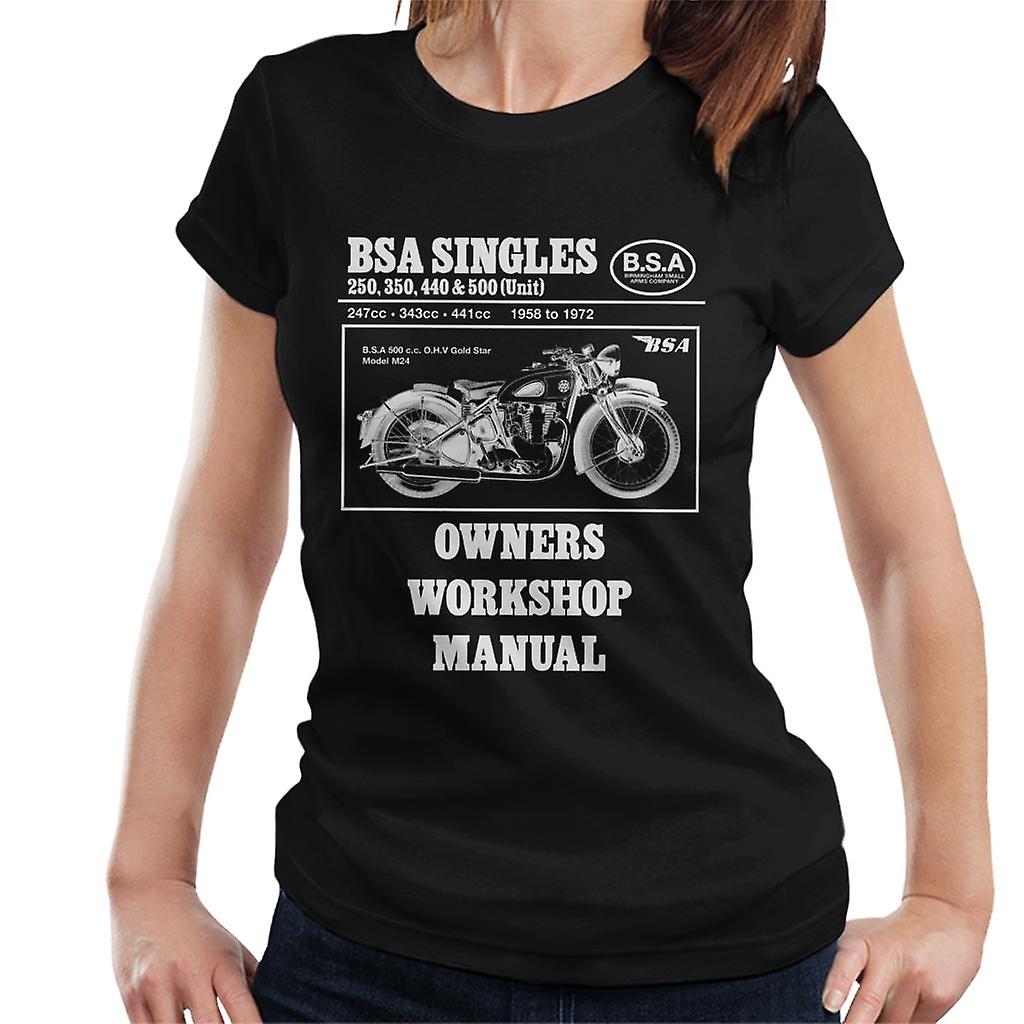 BSA Owners Workshop Manual Women's T-Shirt