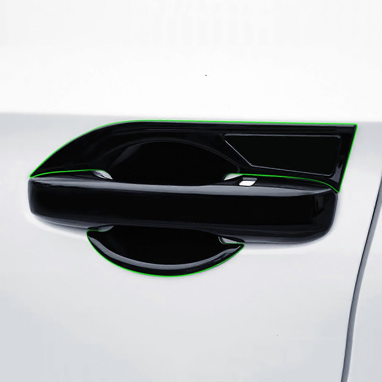 ABS Glossy Black 4 Pcs Door Handle Bowl Cover For Honda Civic 11th 2022~2023
