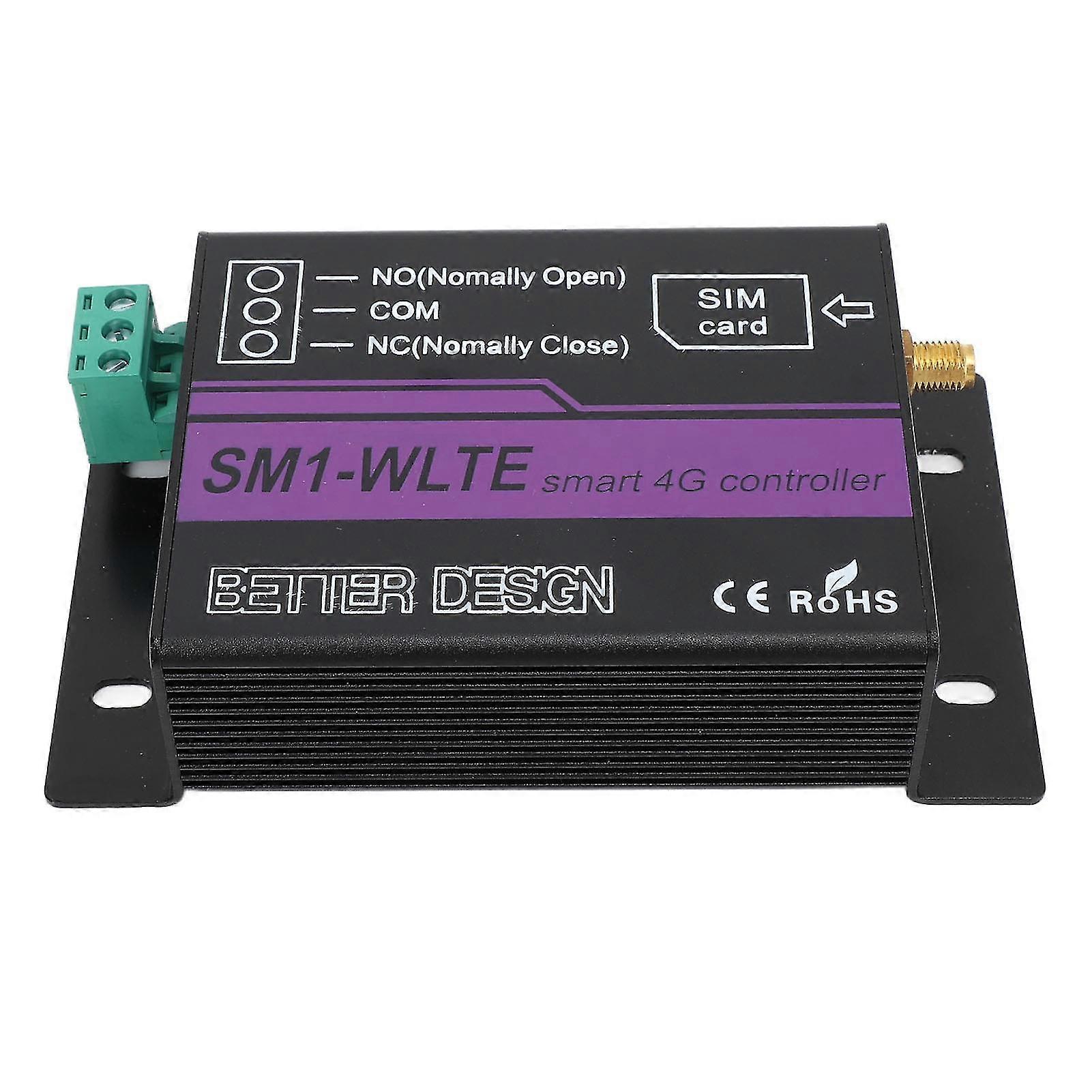 4G Mobile Phone Access Controller with Probe Temperature Humidity Alarm APP Relay Output EU Plug