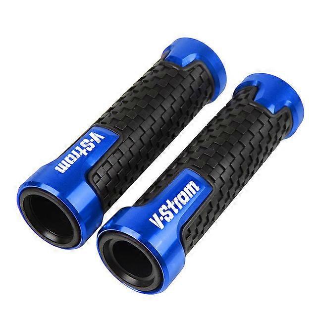 VSTROM Motorcycle Accessory Rubber Handlebar Hand Grips Bar End Gel CNC For Suzuki V-strom 250 650 1000 1050 1120 1500 2021 2022