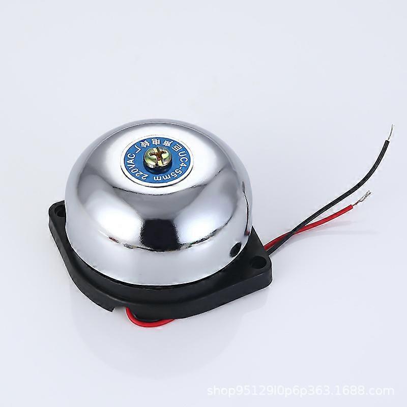 Sonnette Industrielle Classique en Acier Inoxydable, Sonnette lectrique en Acier Inoxydable de 2,17 pouces 220V 5W Cloche lectrique Interne Sans tince