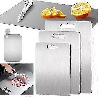 Titanium snijplank Dubbelzijdige titanium keuken snijplank