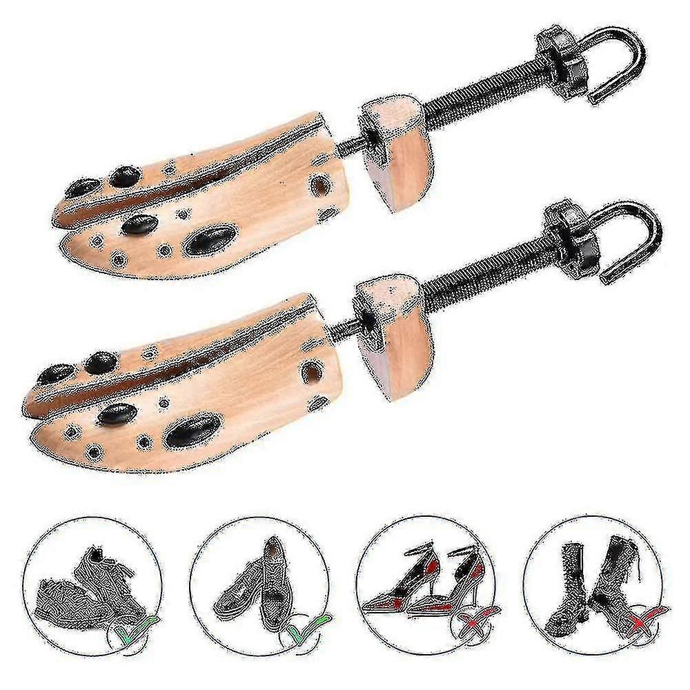 2 Pcs/1 Pair Heavy-duty Shoe Stretcher For Men And Women