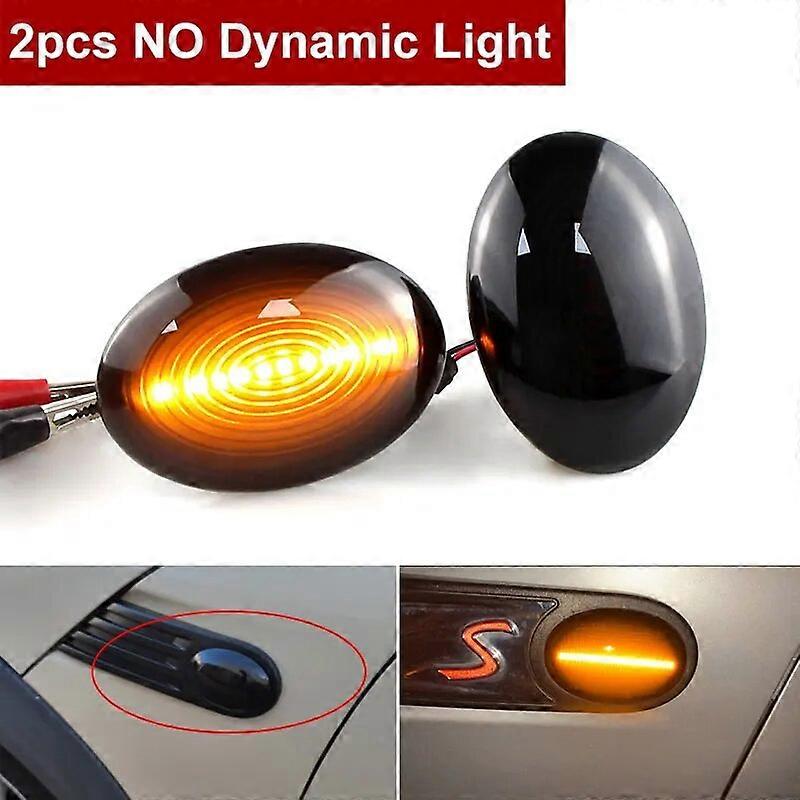 2pcs canbus Flowing Turn Signal Light Dynamic LED Side Marker Side Indicator For BMW MINI Cooper R56 R57 R58 R59 CL-R56-LSM-SM