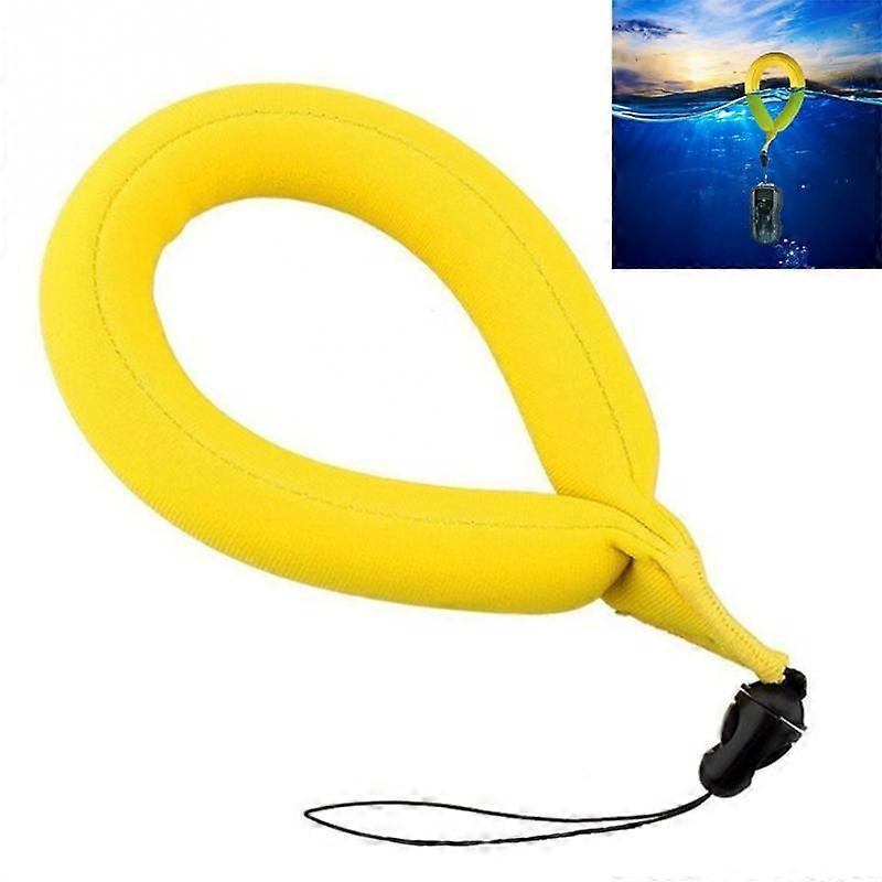 For GoPro Yellow Floating Foam Wrist Strap for Gopro Hero 4 3 Xiao mi Yi Sj4000 Sj5000 Sj7000 Action Camera