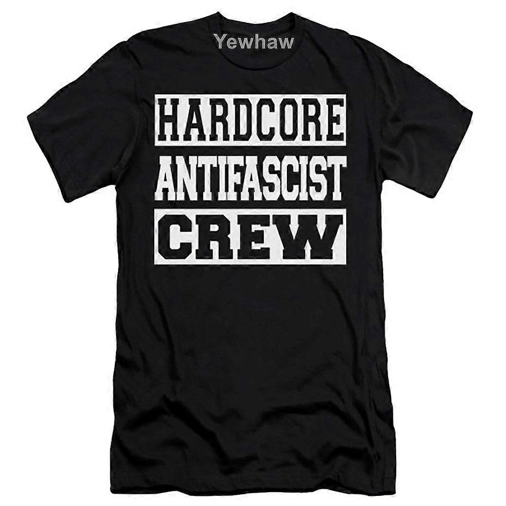 Hardcore Antifascist Crew & Hardcore Music T-shirt