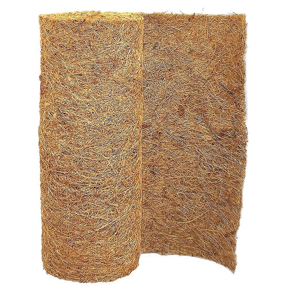 1 rouleau de fibre de coco Pad de fibre de coco Reptile Pet Pet Floor Mat Coco Liner pour Pet Planter Garden Decor