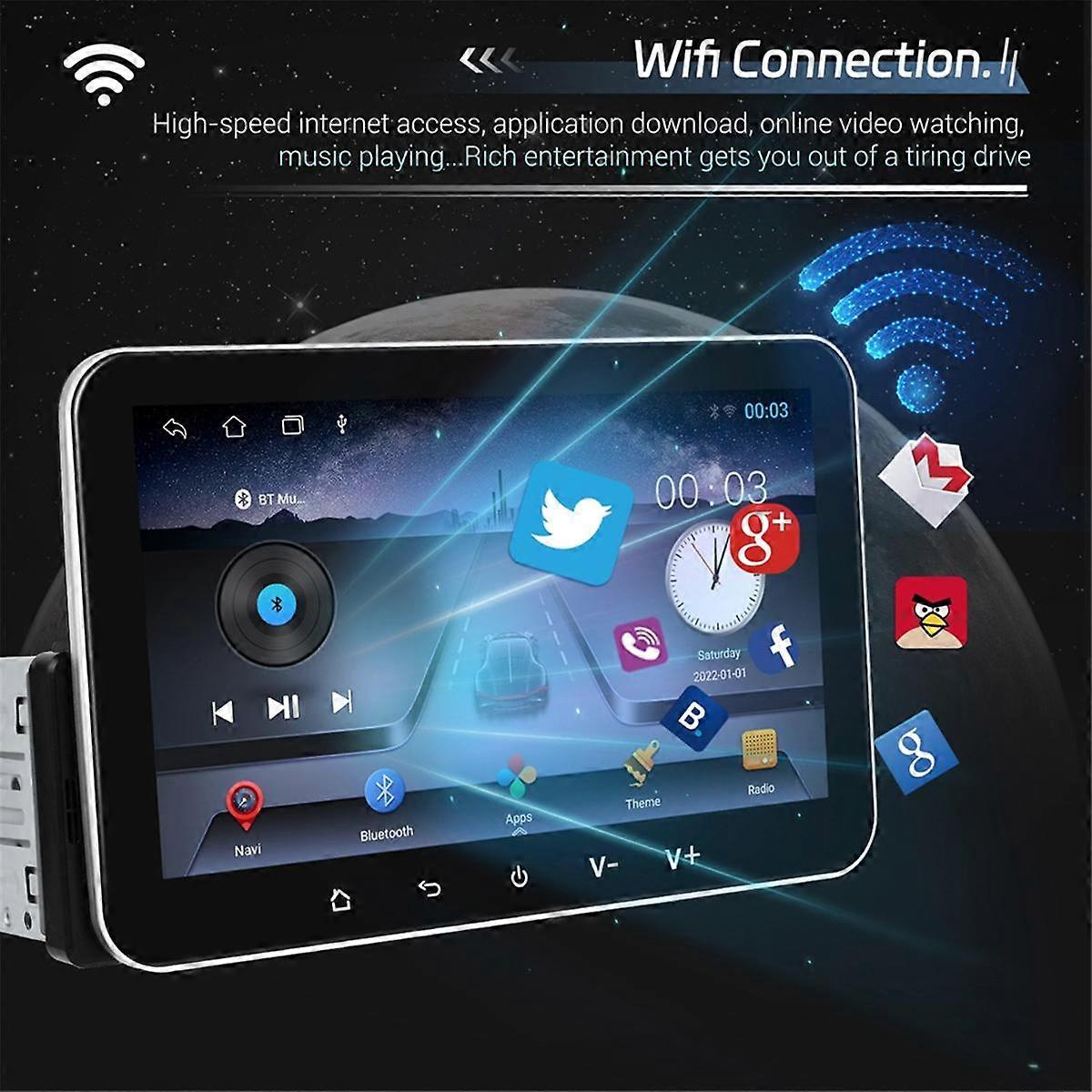 7 Zoll für Android 2G + 32G Autoradio 1 Din Multimedia Player Wireless Carplay Android Auto WIFI Bluetooth FM Autoradio