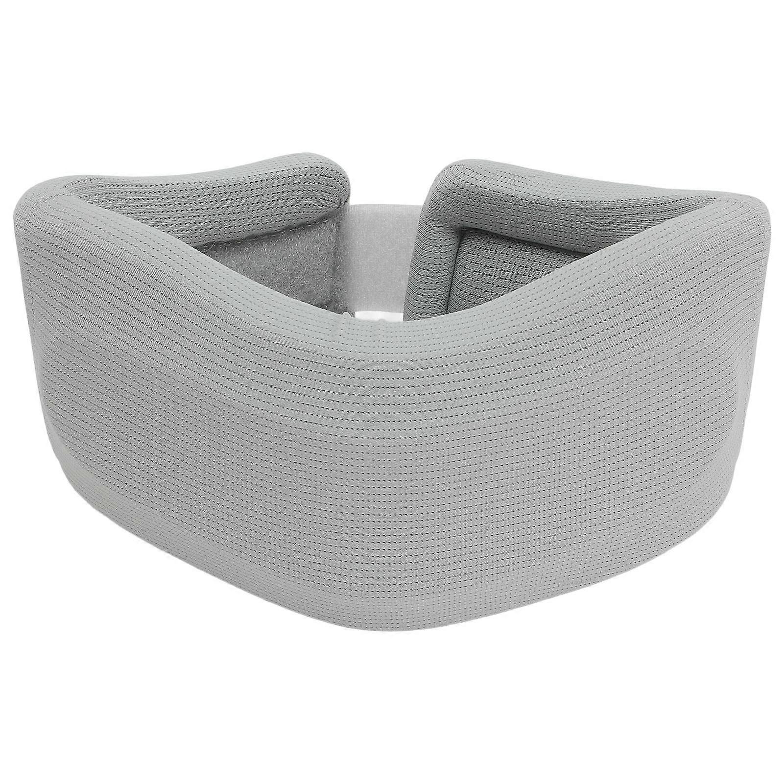 Neck Brace Soft Foam L Size Breathable V Shape Ergonomic Design Adjustable Neck Support Collar