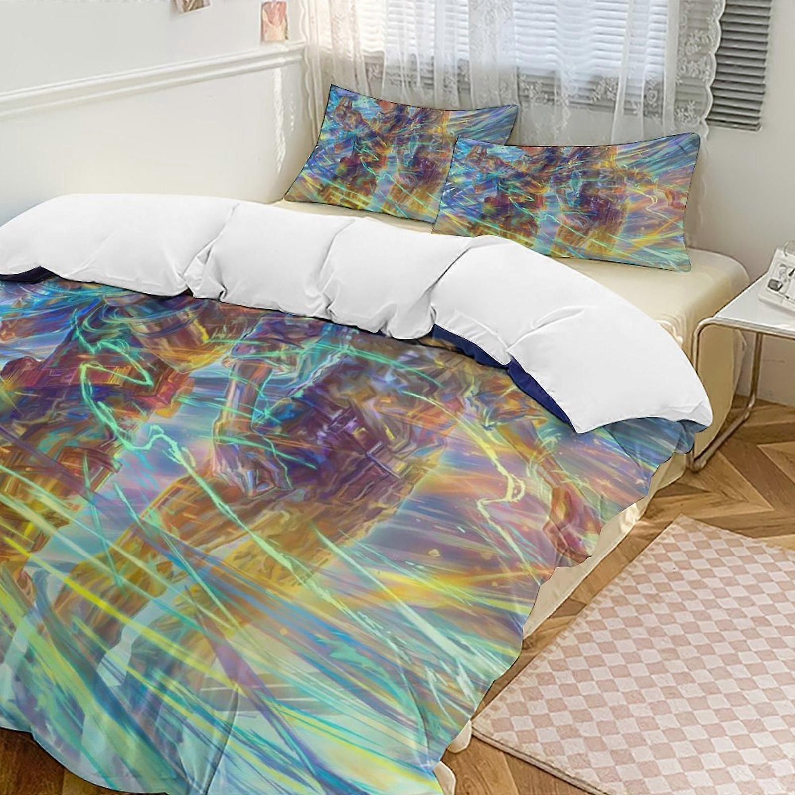 v747 My Hero Academia אנימה סט מיטה זוגית 3 חלקים עמיד בפני דהייה מיקרופייבר io747