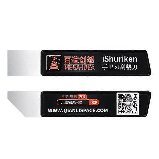 Stainless Steel Solder Paste Scraping Knife Tin Scraper Mixing Planting Tool for BGA Stencil Reballing