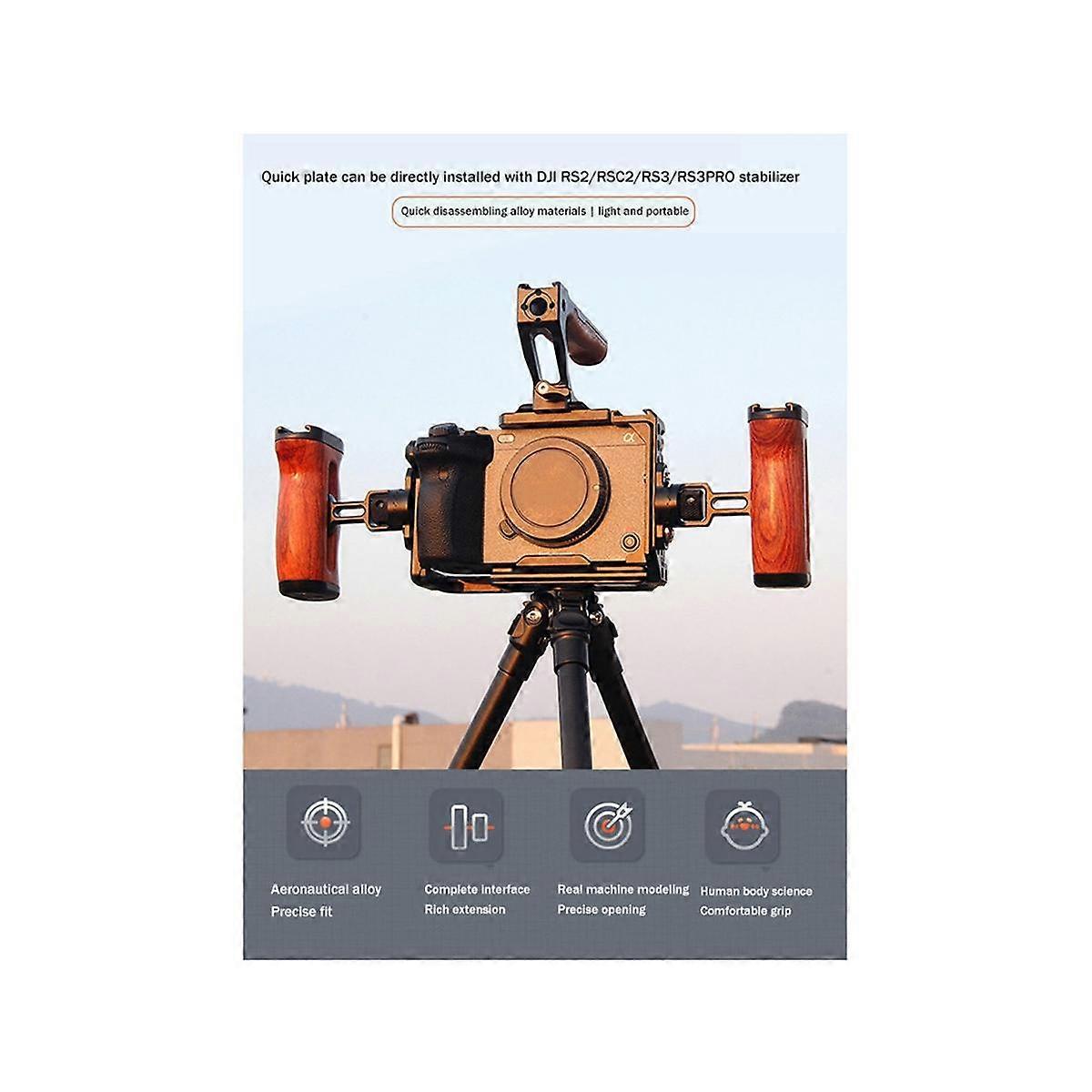 FX30 FX3 Camera Cage Quick Pack Rabbit Cage Camera Protection Cage Support Stabilizer