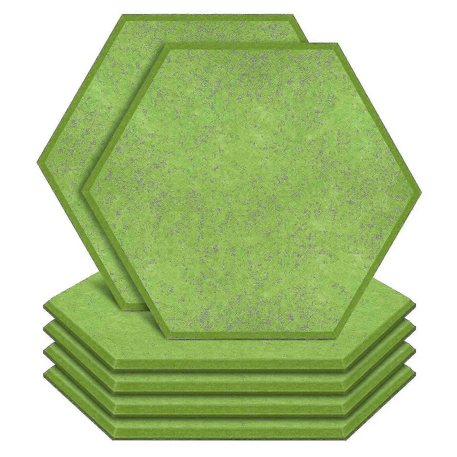 6 Pack Hexagon Acoustic Panels Padding Soundproofing Absorption Panel