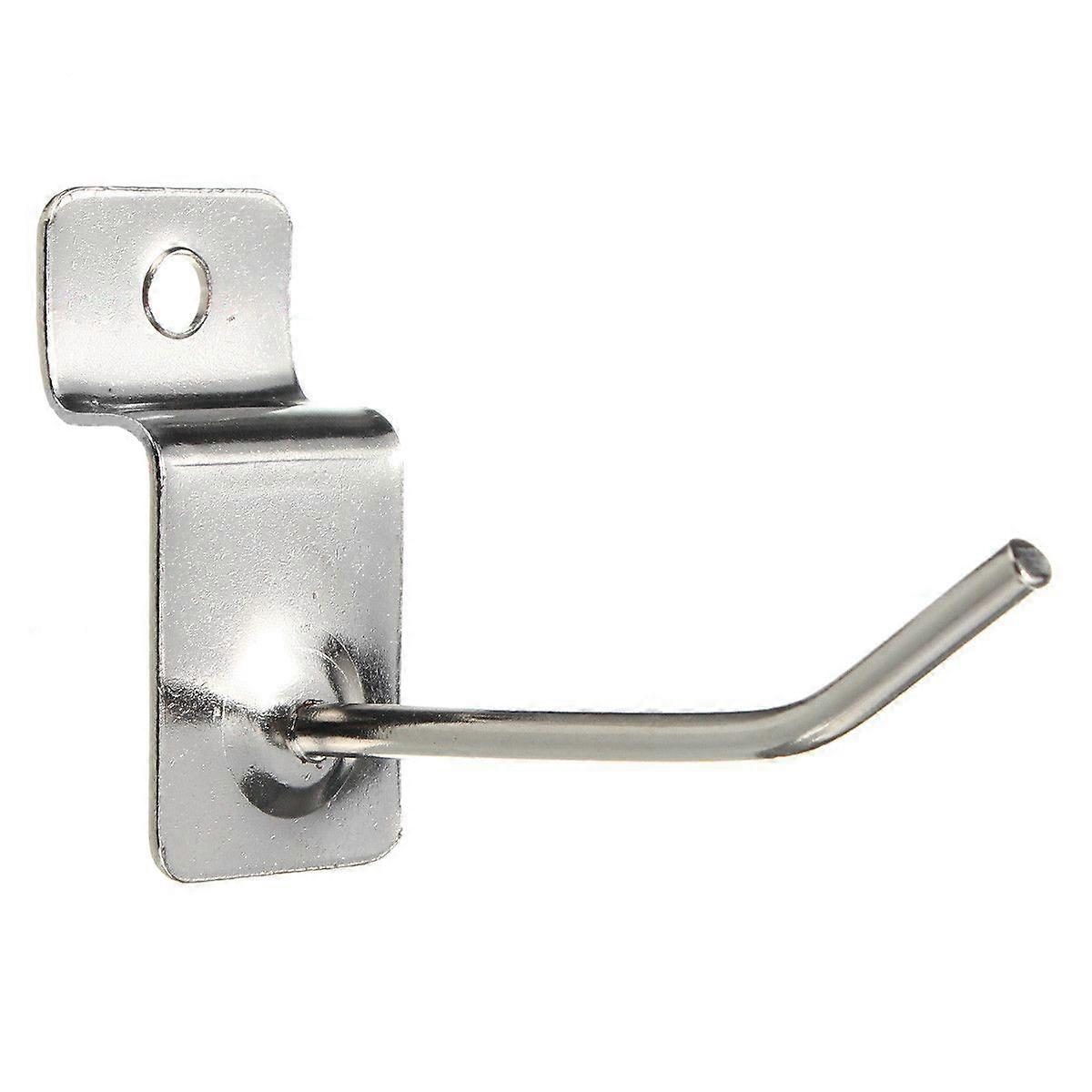 25 x Single Hook Pin Shop Display Fitting Prong Hanger 50mm