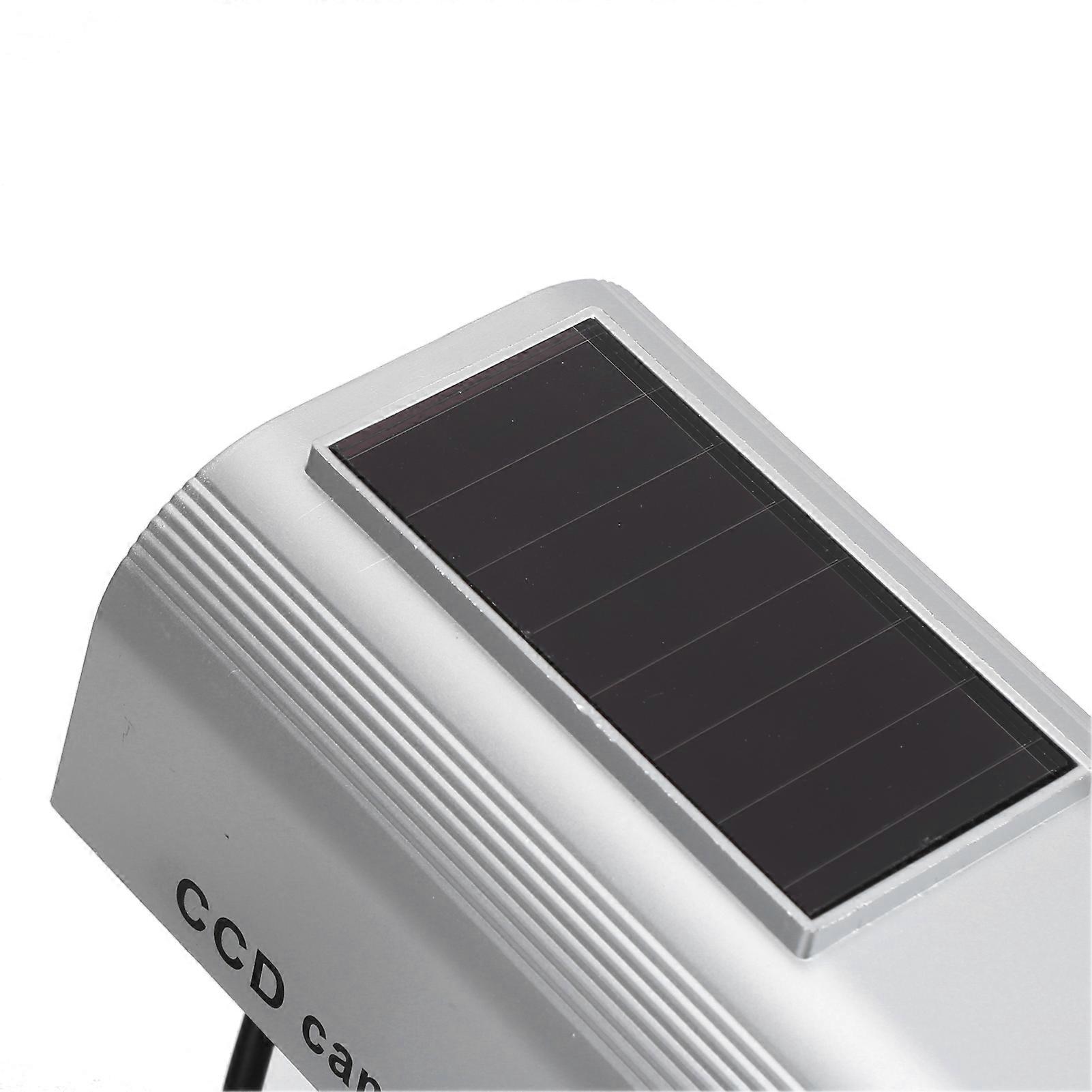 Dummy Camera Fake Monitor CCTV Surveillance System with Light Solar Panel Sticker