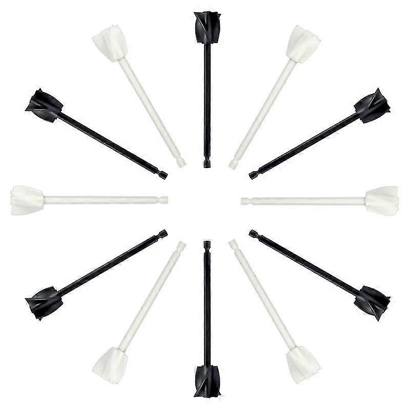 12pcs Drill Paddles, Reusable Epoxy Resin Mixer Epoxy Mixer Paddles Mixer Paddle For Drill Resin Si