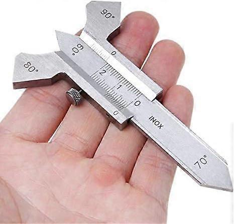 1pcs Welding Gauge Test Welder Check Gauge Tool Inspection Welder for Welding Measuring Tools, Angle Measurement