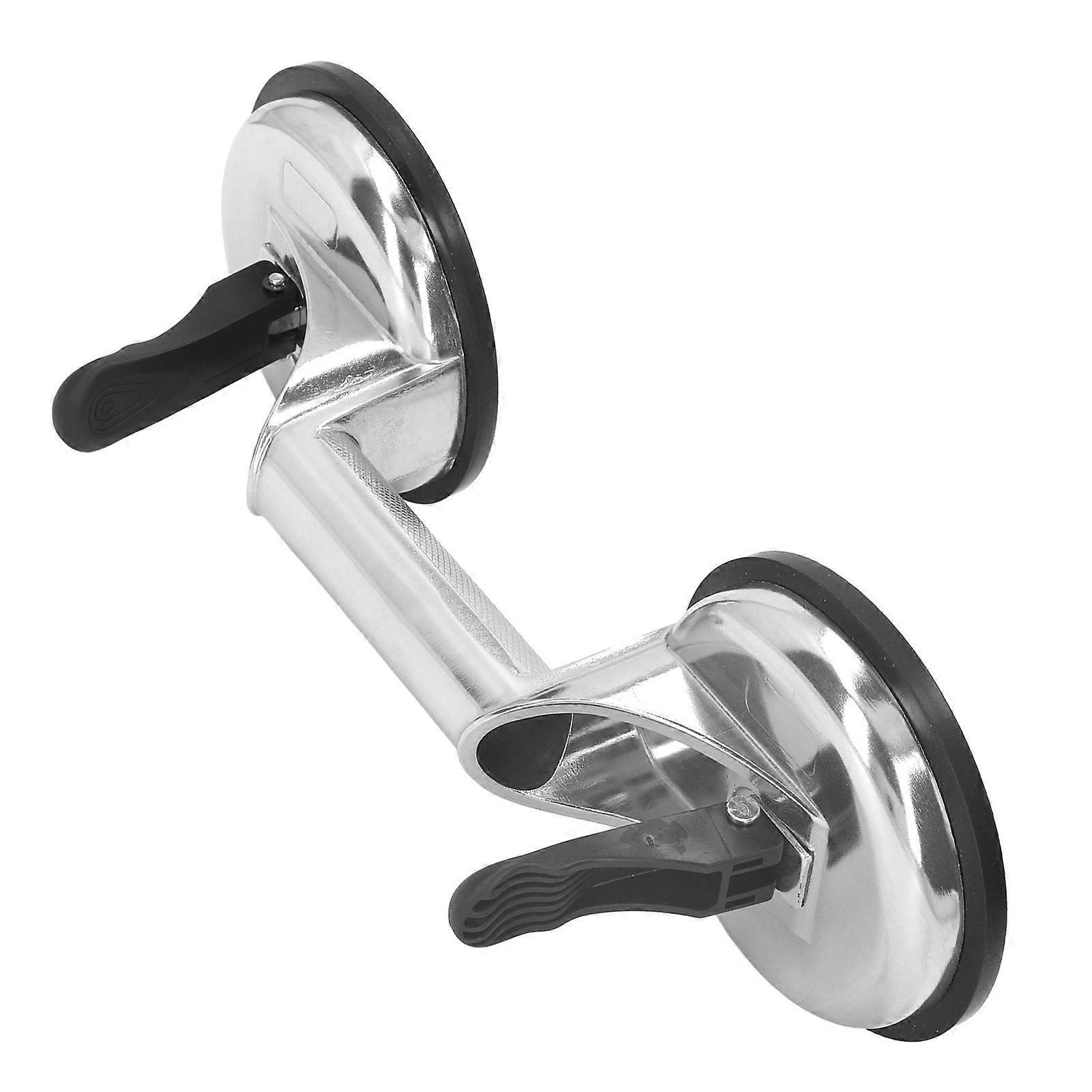 رافعة ألواح زجاجية بشفط مفرغ من الهواء من سبائك الألومنيوم، وزنها 80 كجم، للسيراميك، مزودة بفكين