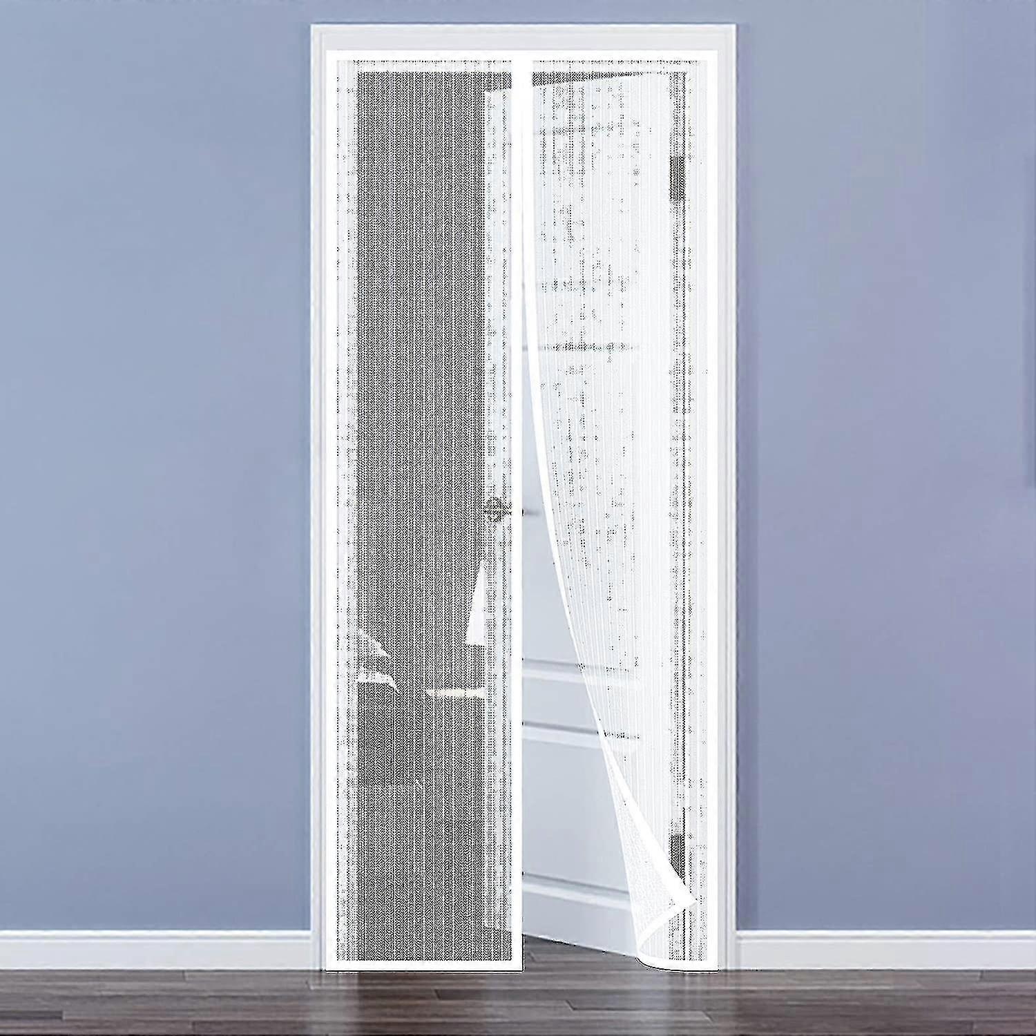 Fly-proof Screen Door, Automatically Closes, No Need To Drill