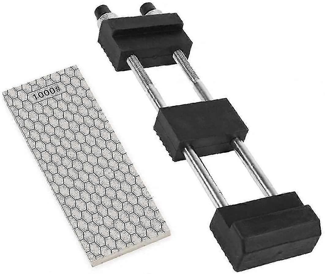 Fgao Sharpening Stone Holder Adjustable Sharpener Size Non-slip Base Durable Fixing Grid Stone Stone Durable Hand Tool