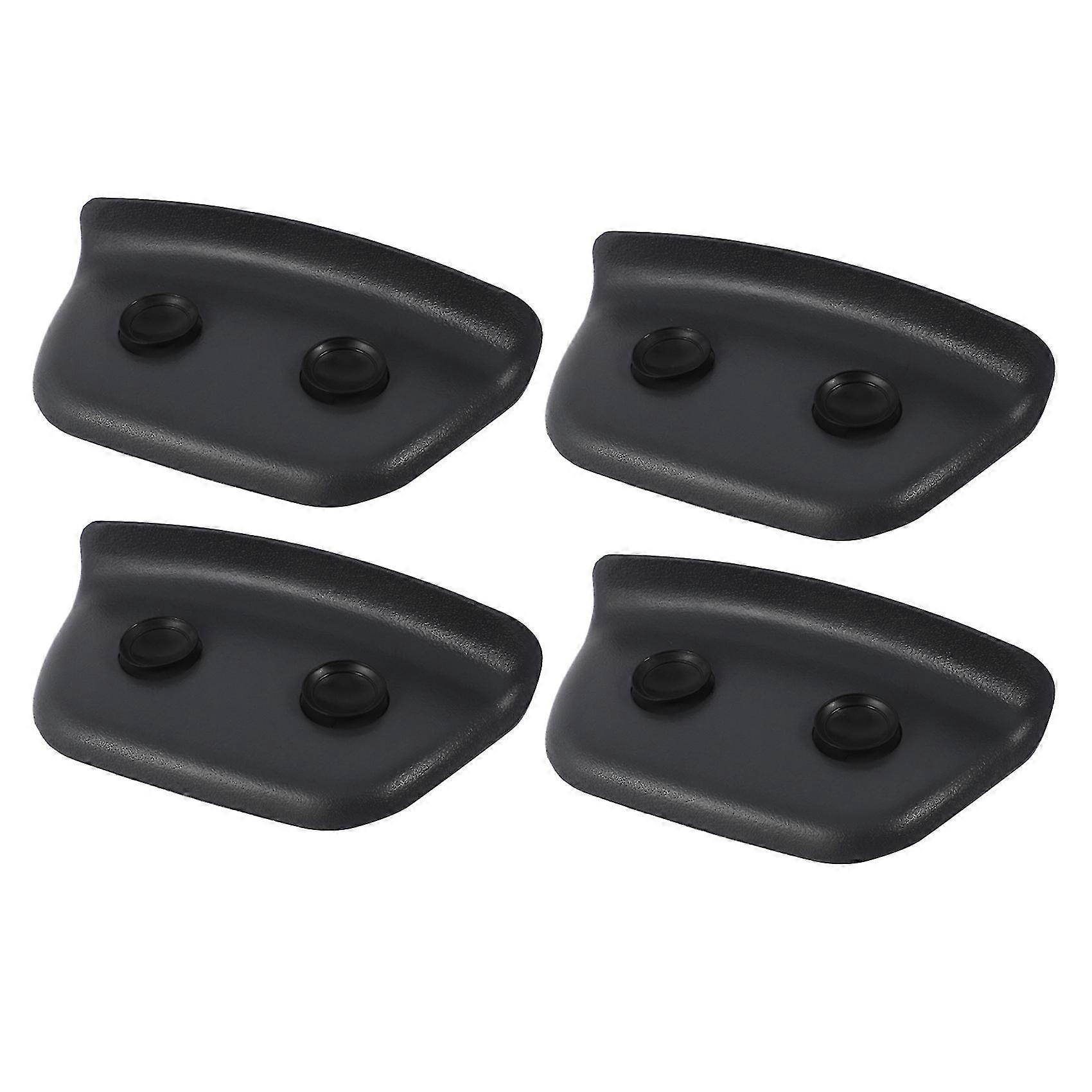 4x Spa Bath Pillow, Pu Bath Cushion With Non-slip Suction Cups, Ergonomic Home Spa Headrest For Rel