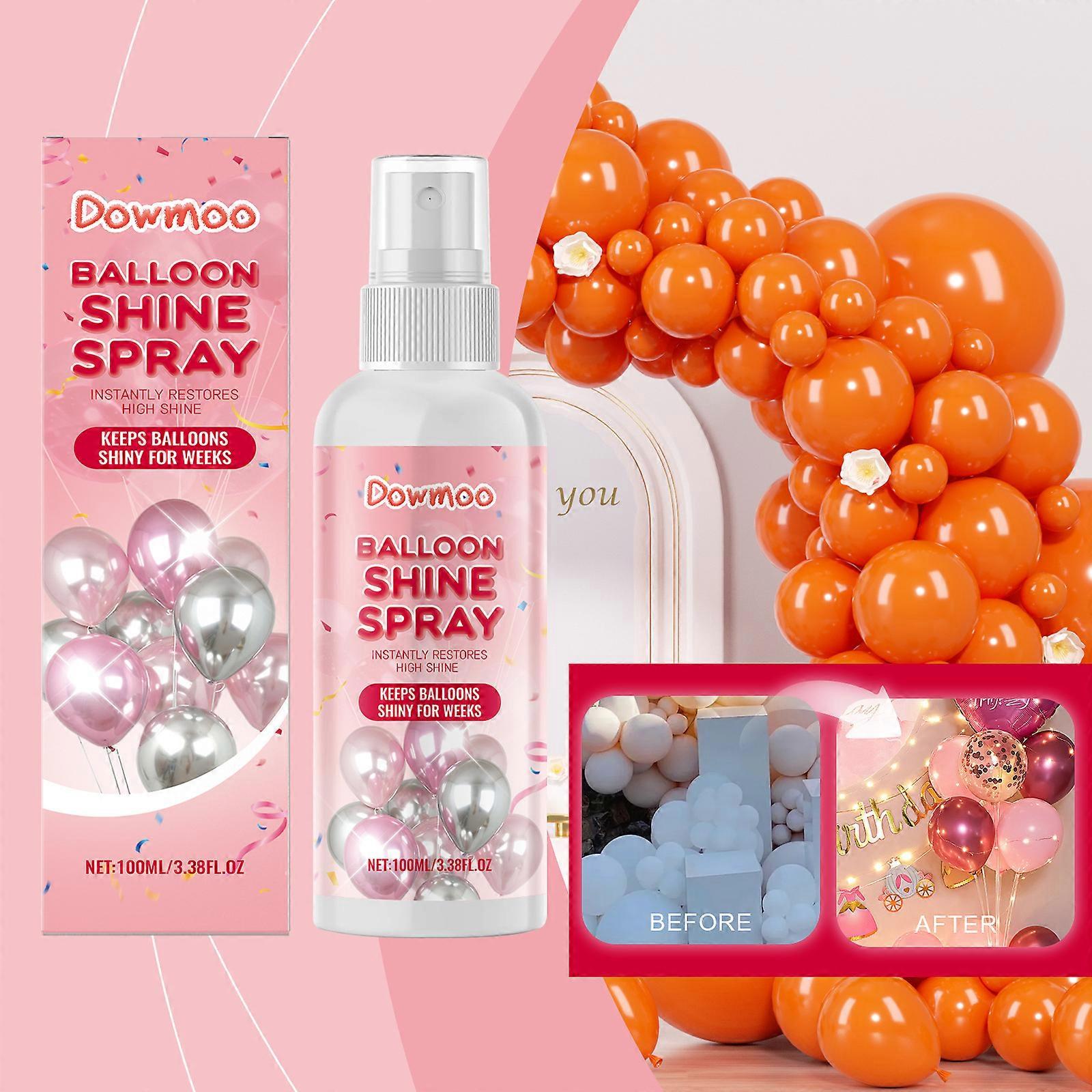 Shine Spray for Balloons, Latex Balloon Shine Spray, Balloon Spray to Last and Shine, Balloon High Shine Spray