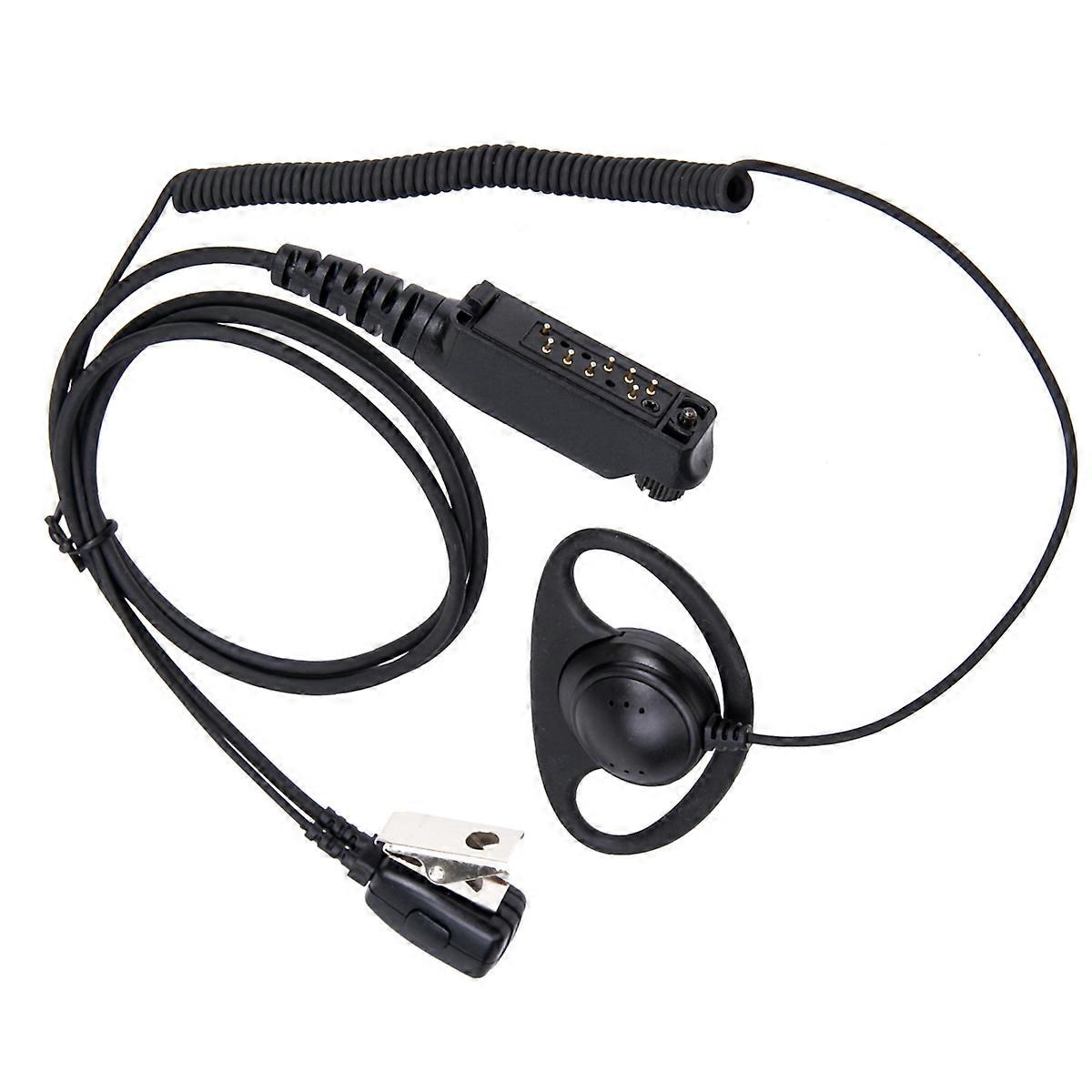 Covert - Auricolari acustici per radio Sepura Multipin STP8000 SC20 SC21 con paraorecchie Covert - Auricolari acustici per radio Sepura Multipin STP8000 SC20 SC21 con paraorecchie
