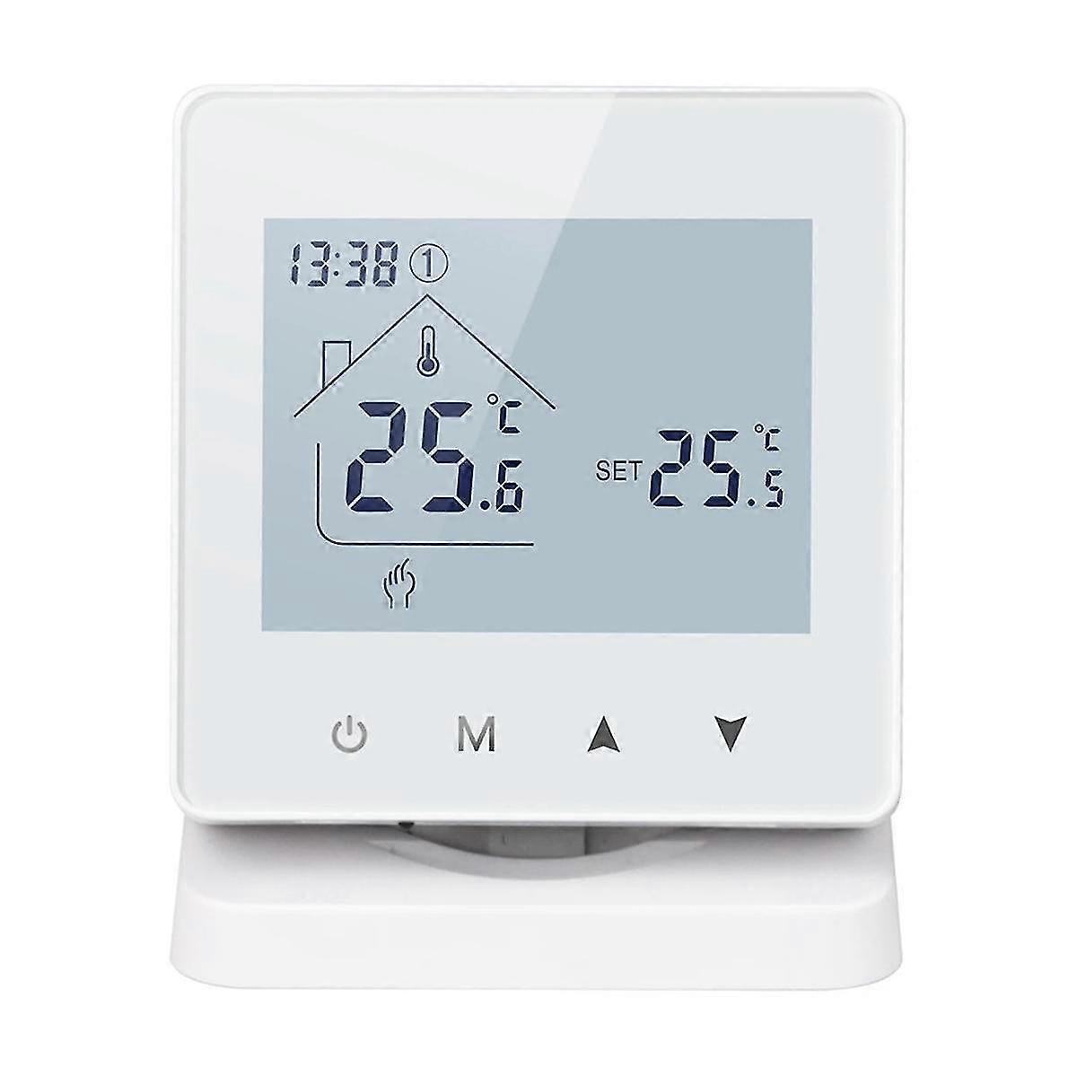 Tuya Smart Wireless Thermostat For Gas Boiler Room Heating Rf Home Temperature Controller Programmable Thermostat(b)