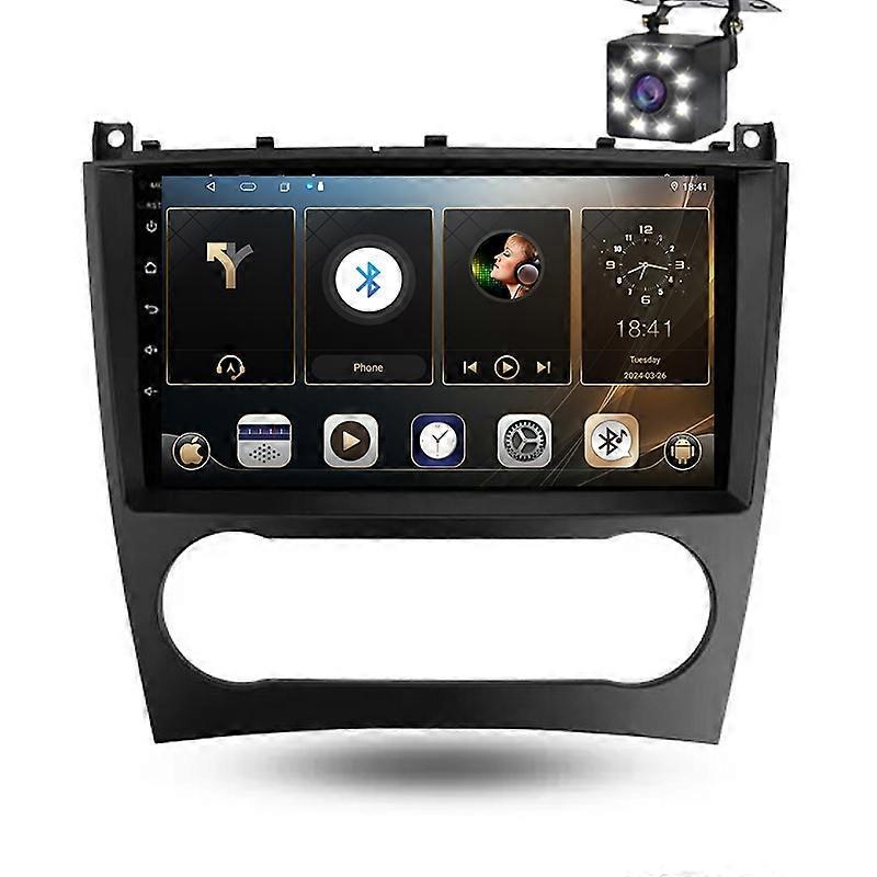 Car Radio Android 14 For Benz C Class W203 W209 C180 C200 2004-2011 Auto Player Stereo