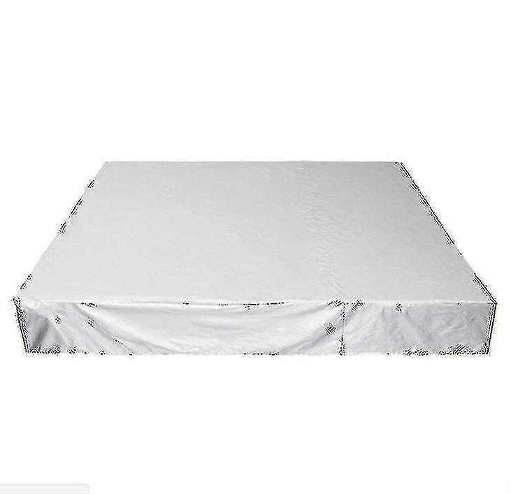 Copertura per vasca idromassaggio quadrata in poliestere impermeabile Coperture per spa all'aperto Copertura per vasca idromassaggio quadrata240 * 240 * 25CMargenteo