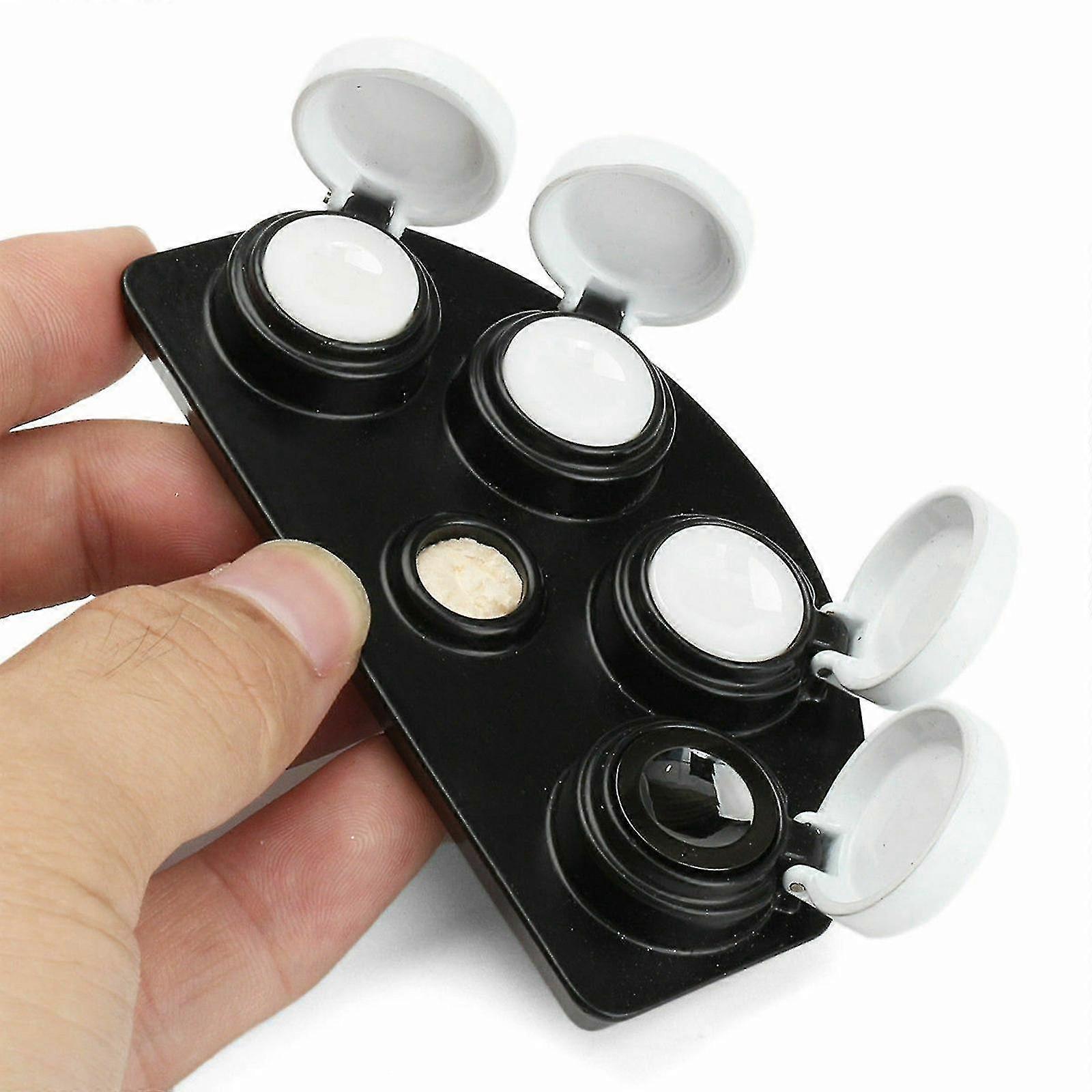 Replaceable Oil Cup Stand With 4 Plastic Containers For Watchmaker Watch Repair