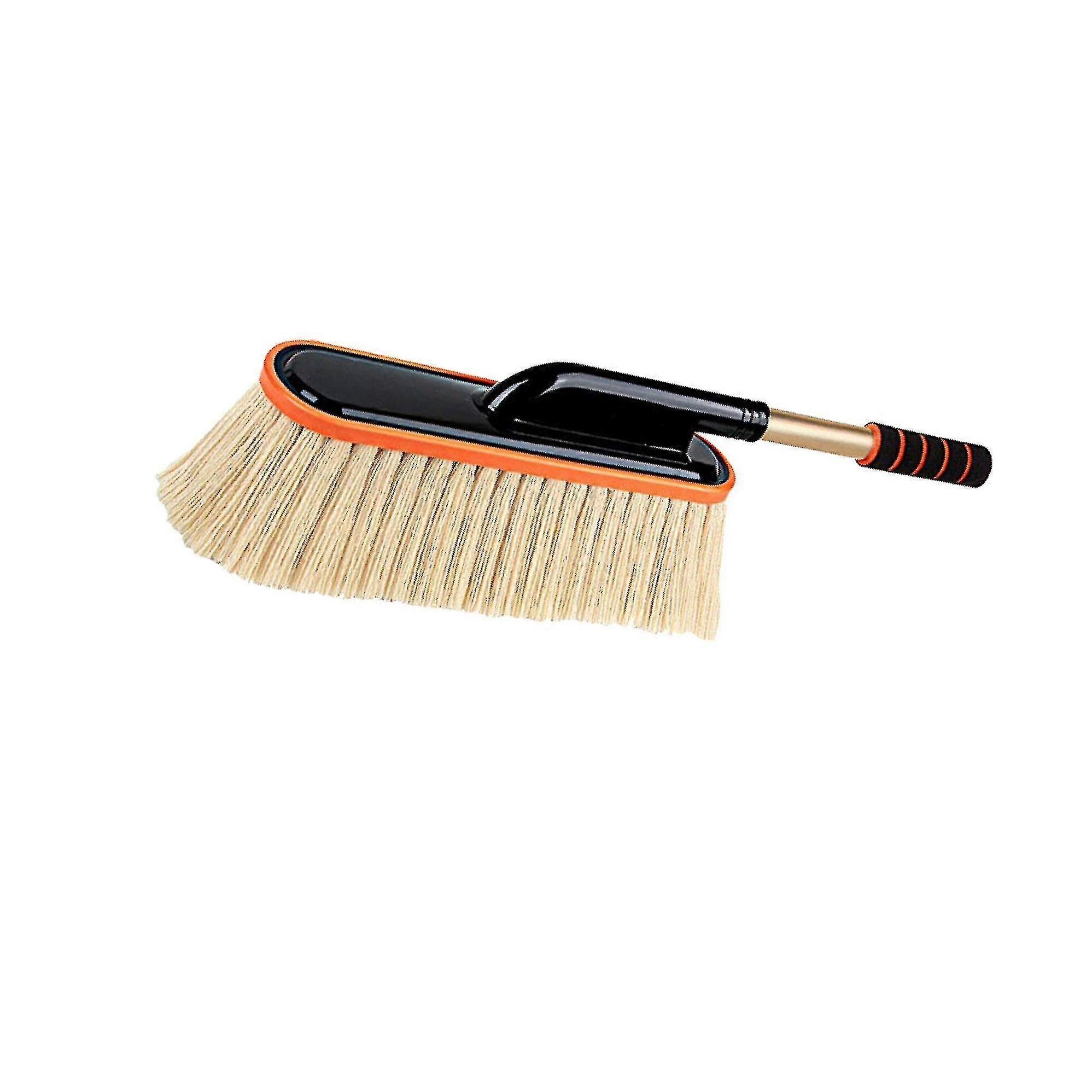 Car Duster Brush Extendable Handle Soft Adjustable For Automotive