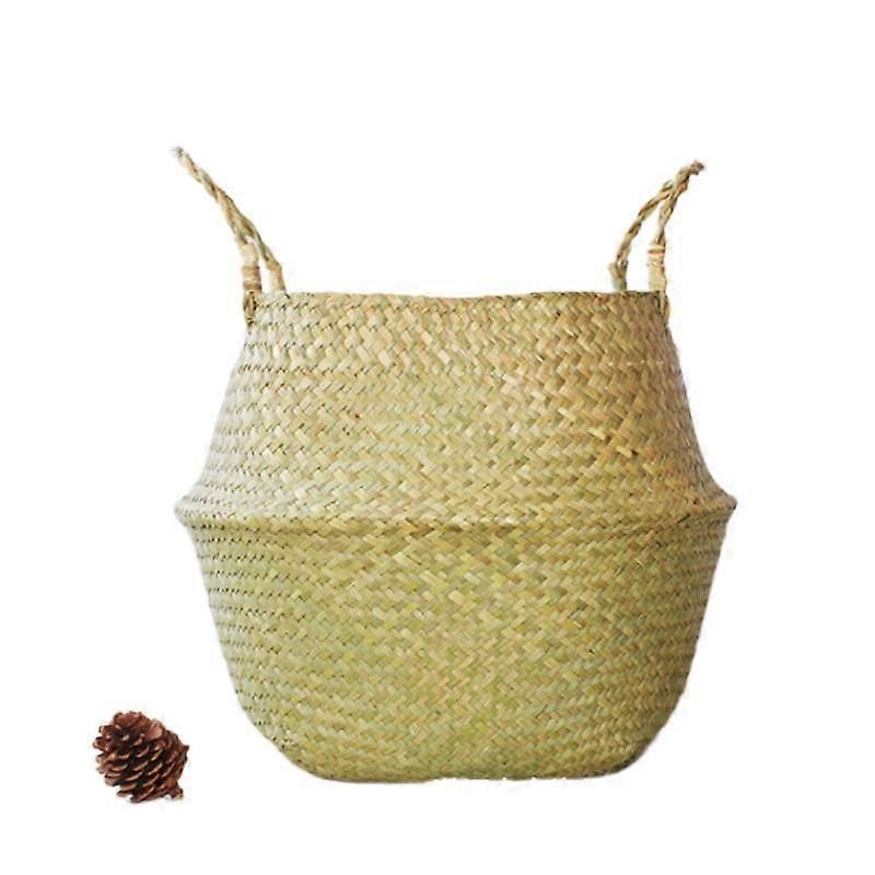 持ち手付き天然海草バスケット(1個入り)