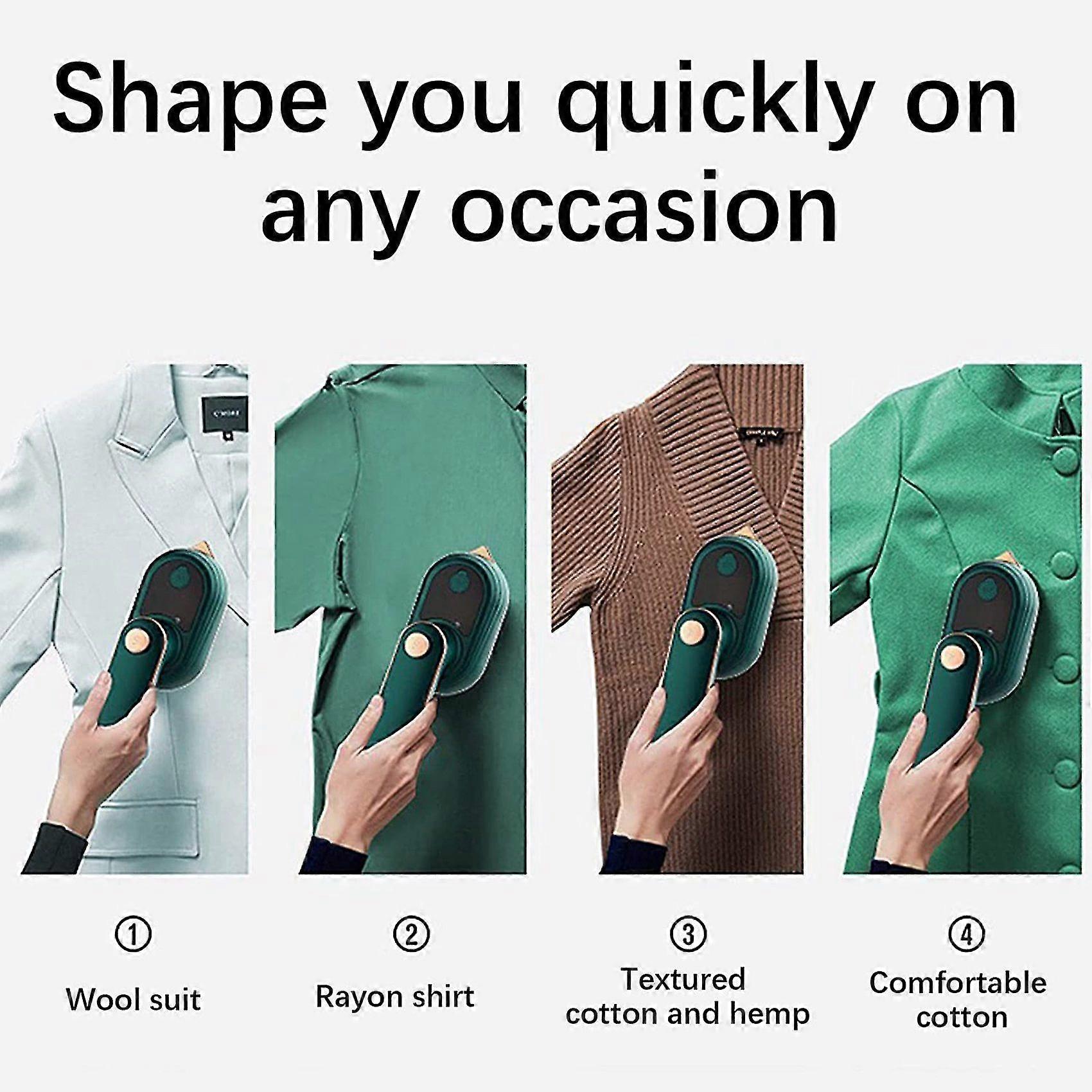 Travel Steamer Iron For Clothes Portable Folding Handheld Garment Fabric Steamer,suitable For Trave