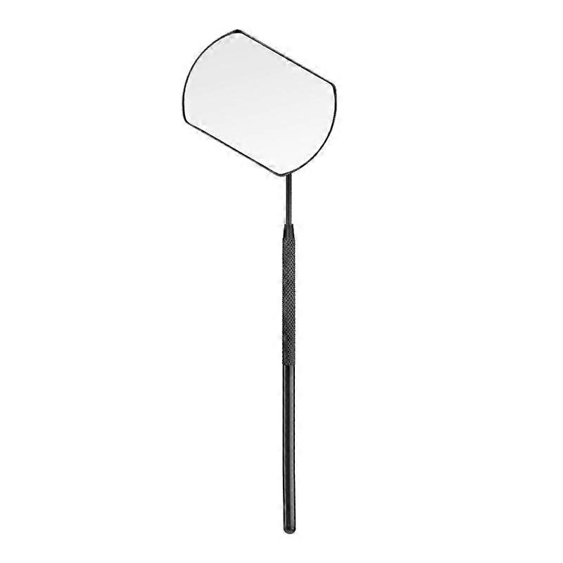 Long Handle Square Check False Eyelashe Mirror Eyelash Mirror Beautiful Mirror