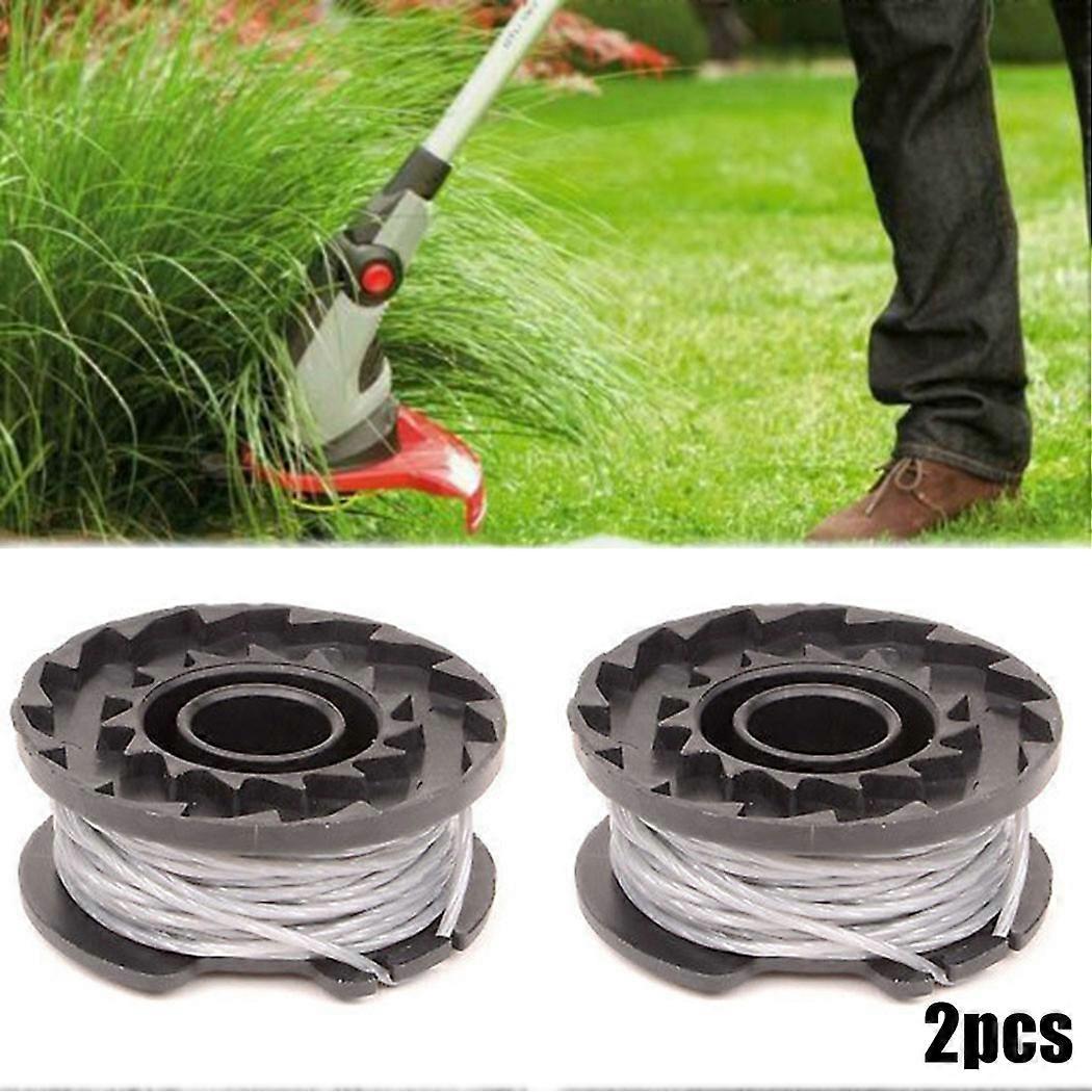 2Pcs Trimmer Strimmer Spool Line For Ryobi One + Plus 18v OLT1832 RLT183220 RLT1825M13 P2000 RY24000 RY24020 RY40001 RY40021
