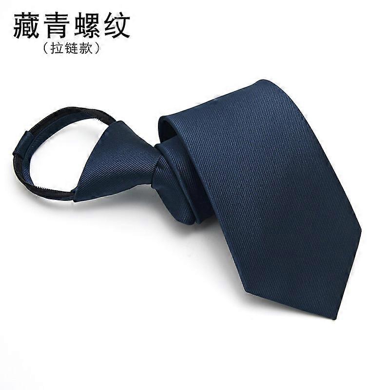 2021 Modă Nou-nouță De Înaltă Calitate Bărbați 8CM Cravate Lăți Solid Negru Retro Cravată Costum Formal Cravată Pentru Bărbați Fermoar |Cravate pentru bărbați