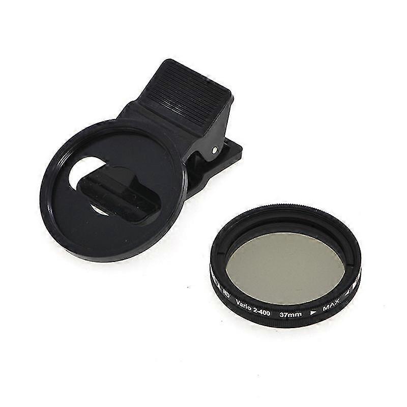 Universal ND Filter for Mobile Phone SLR Lens Camera - ND2 to 400 Neutral Density, Adjustable & Effective