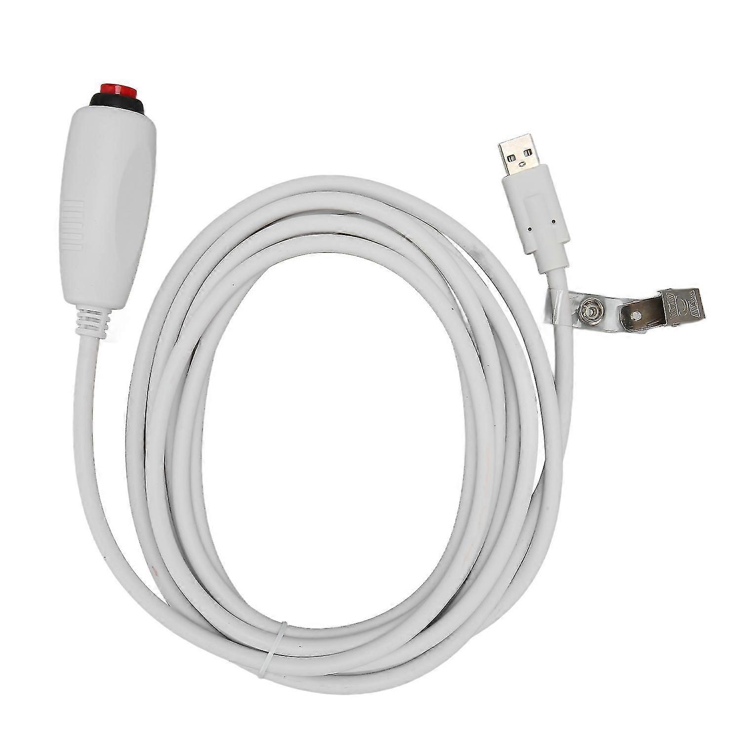 Nurse Call Button Cable USB Plug Universal Replacement Push Button Cord with Clip compatible with Nu