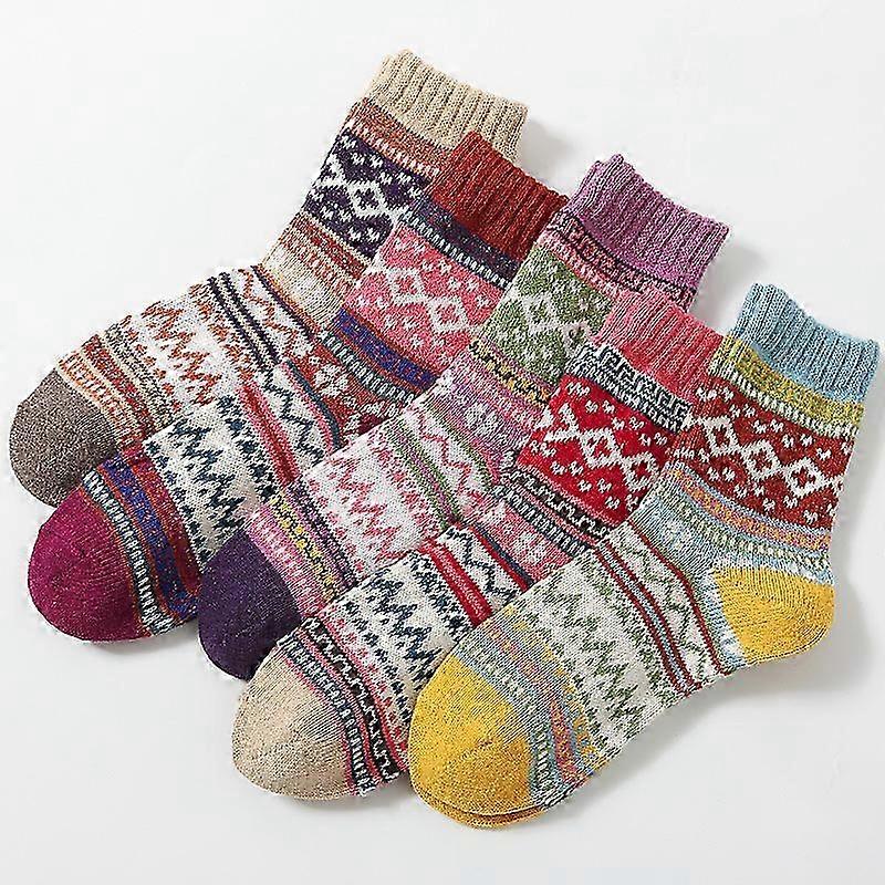 Vintersockor, varma ullsockor, julkläder, julsockor