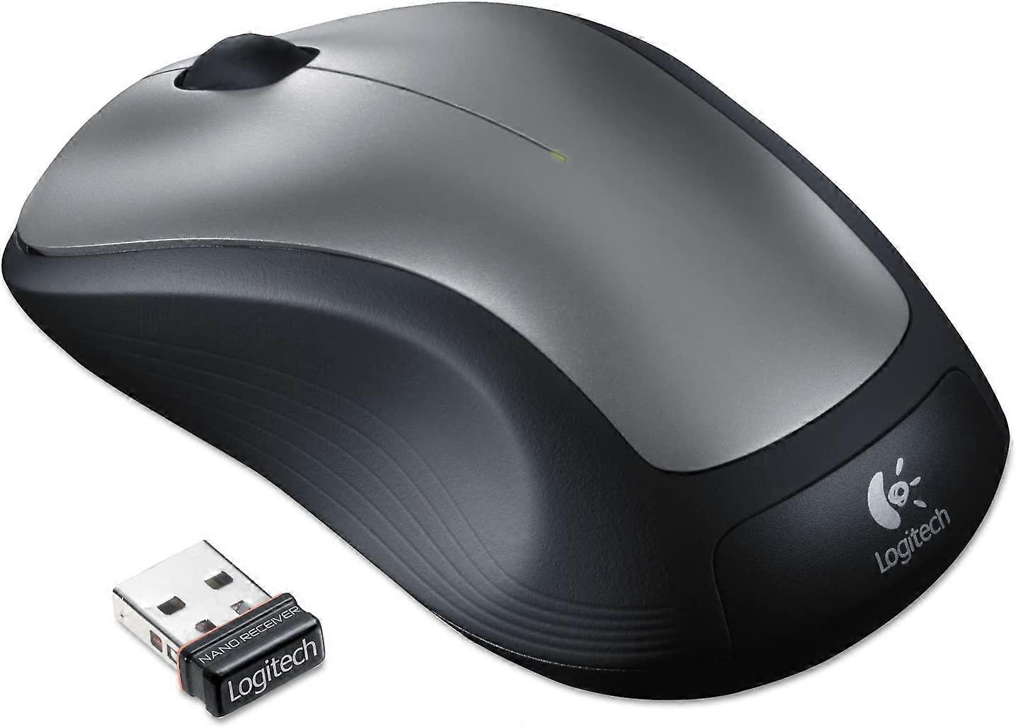 Logitech M320 Wireless Mouse Prata, Mouse sem fio