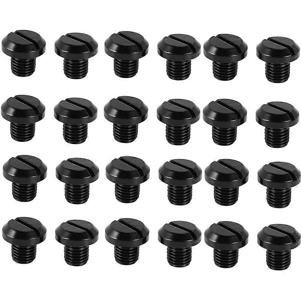 200 Pcs M10 X1.25 Mirror Blanking Plugs Hole Plugs Black Fit for
