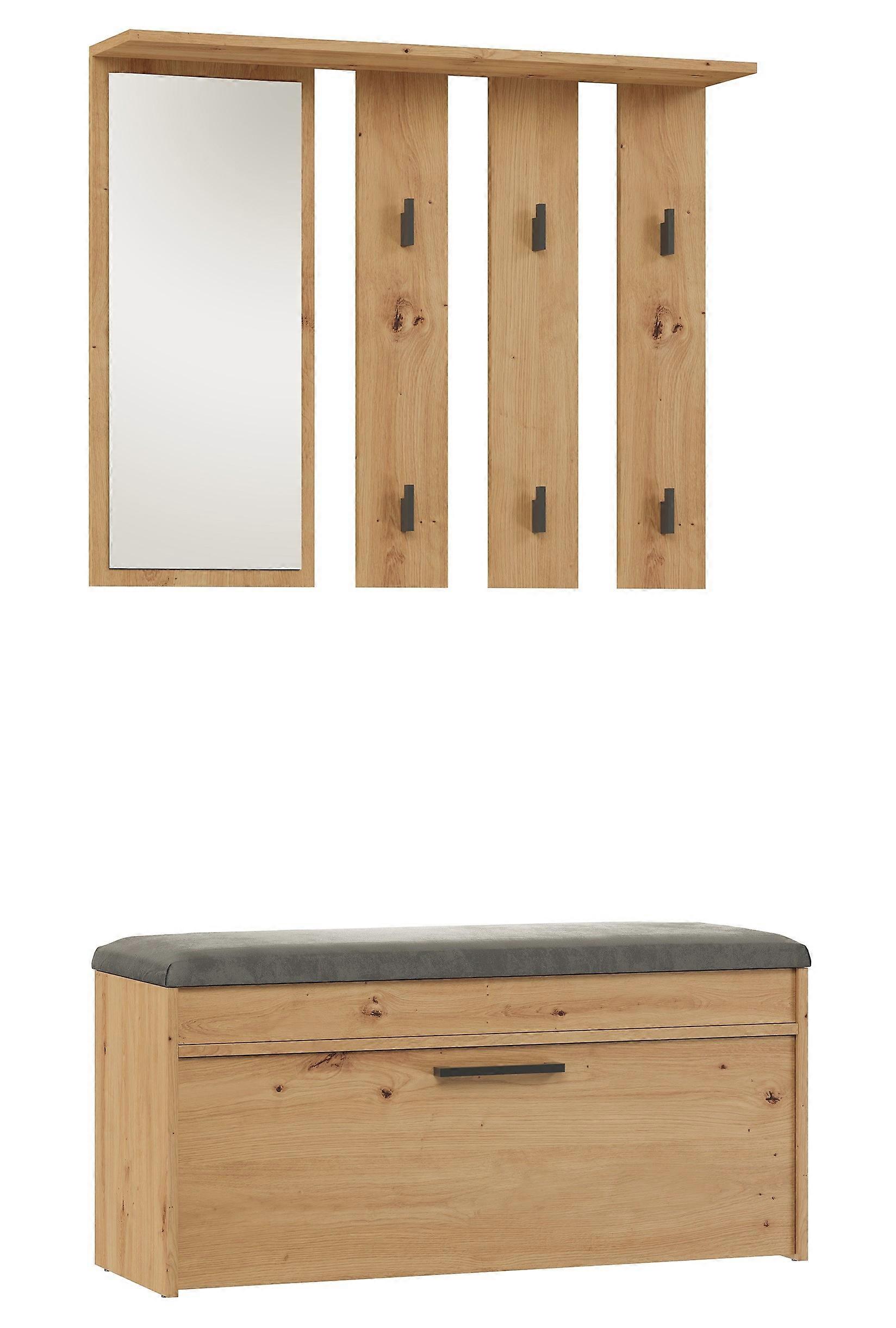 Kleiderschrank Parmaeiche handwerklich