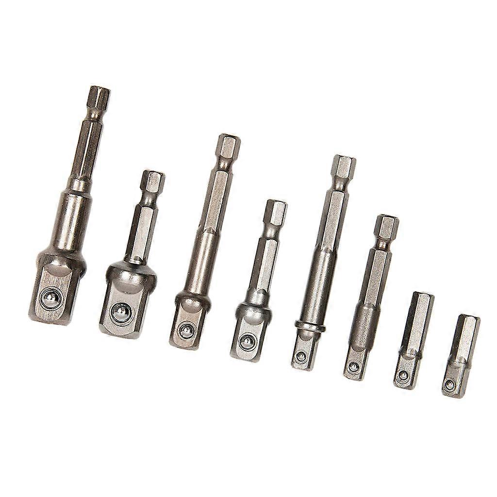 8x 1/2 "3/8" 1/4 " Hex Shank Screwdriver Bit Holder